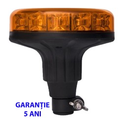 Girofar LED din pole (cap de bara) 12-24V 12 LED-uri de 3W - 5 ani Garantie